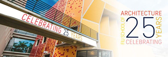 MIAMI FIU SCHOOL OF ARCHITECTURE CELEBRATES 25 YEARS WITH LECTURE BY ITS ARCHITECT BERNARD TSCHUMI
