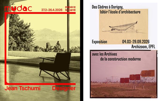 TWO EXHIBITIONS CELEBRATING JEAN TSCHUMI OPEN IN LAUSANNE